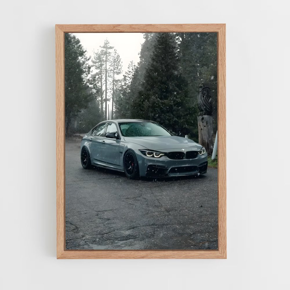 Poster motorisé cœur – affiche BMW (vue 4)
